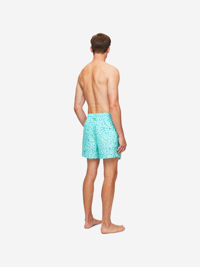 Men's Short Swim Shorts Maui 53 Mint - 6