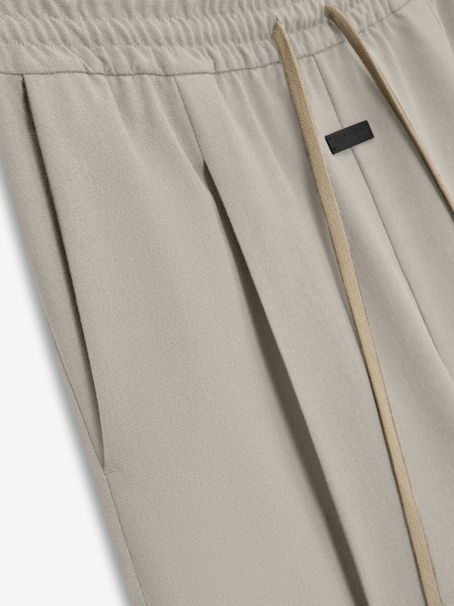 Wool Wide Leg Pant - 4