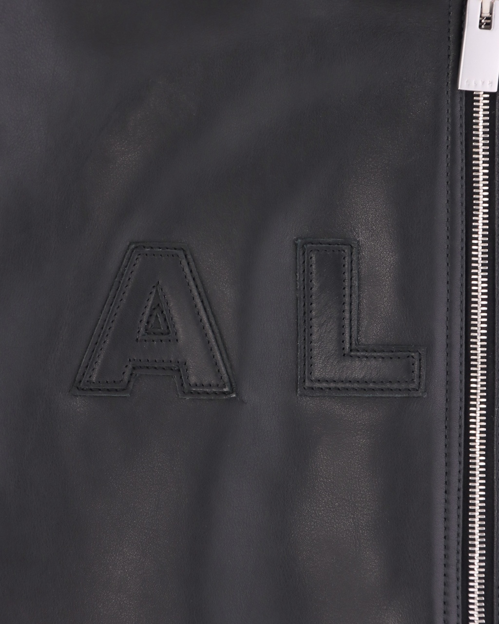 LEATHER LOGO RACER VEST - 8