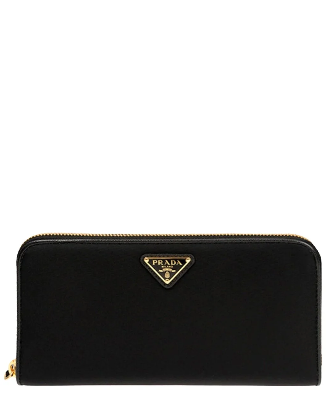 Prada Black Nylon Logo Wallet, Never Carried (Authentic Pre-Loved) - 1