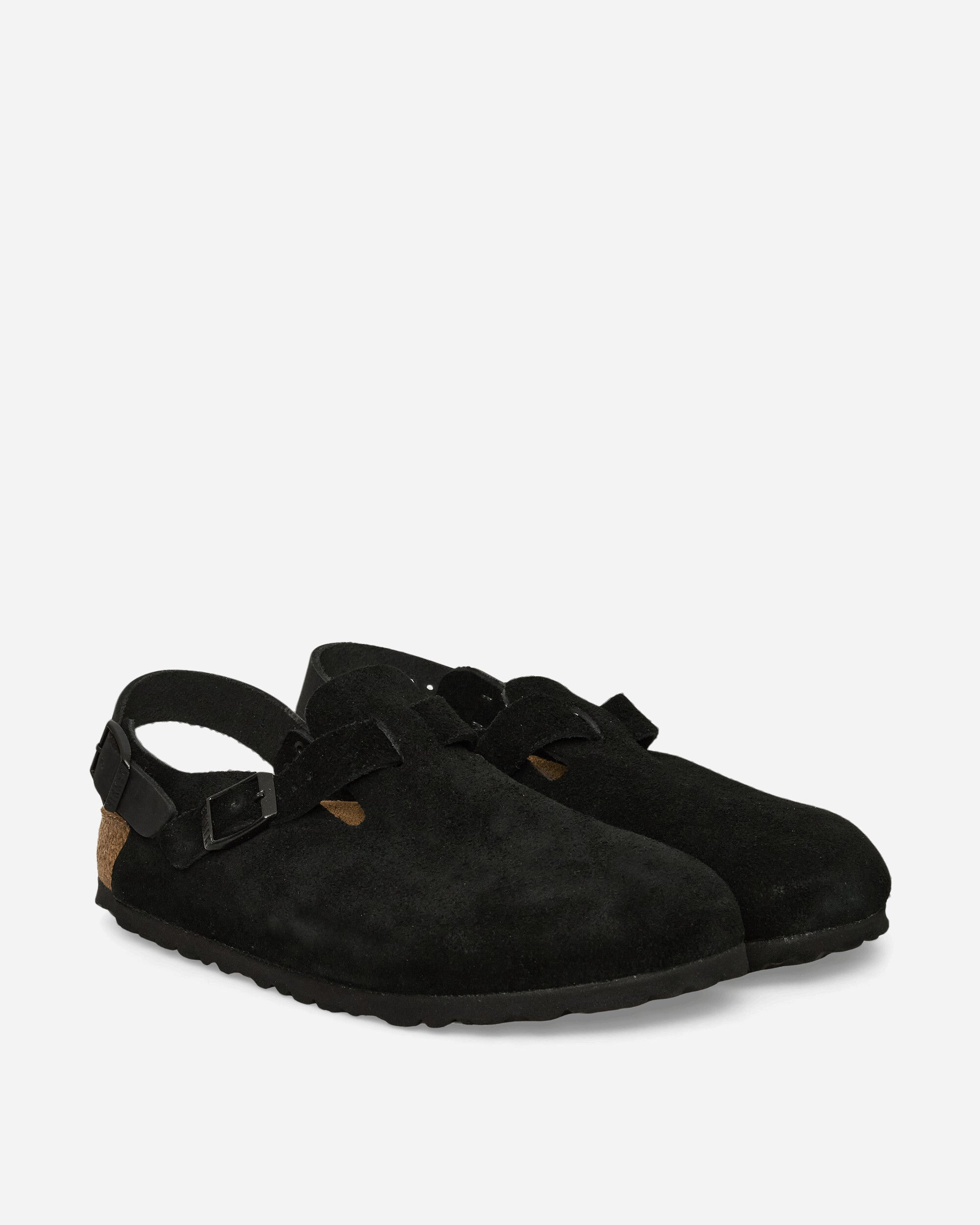 Tokio Suede Sandals Black - 2