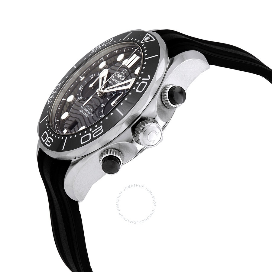 Omega Seamaster 300 Master Co-Axial Chronograph Automatic Chronometer Black Dial Men's Watch 210.32. - 2