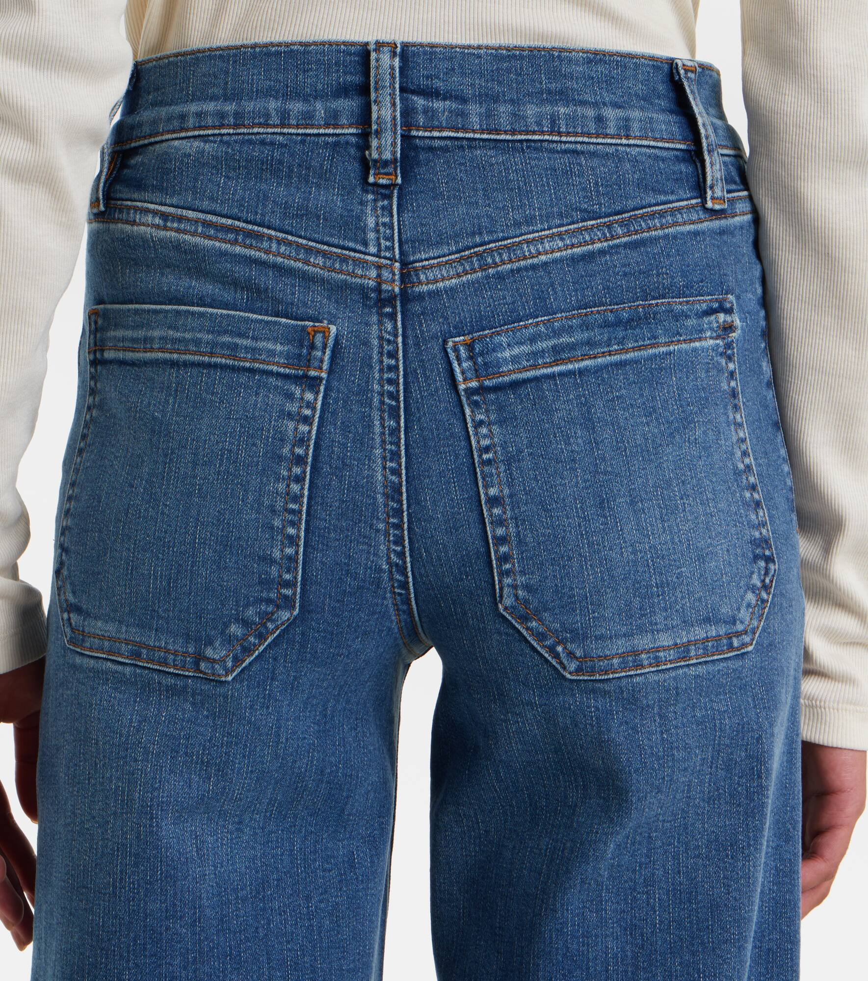 Le Slim Palazzo wide-leg jeans - 6