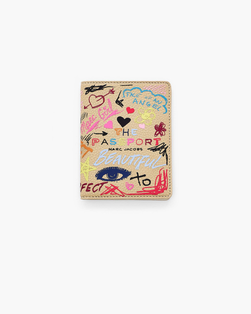 THE PUNK SCRIBBLE PASSPORT CASE 1