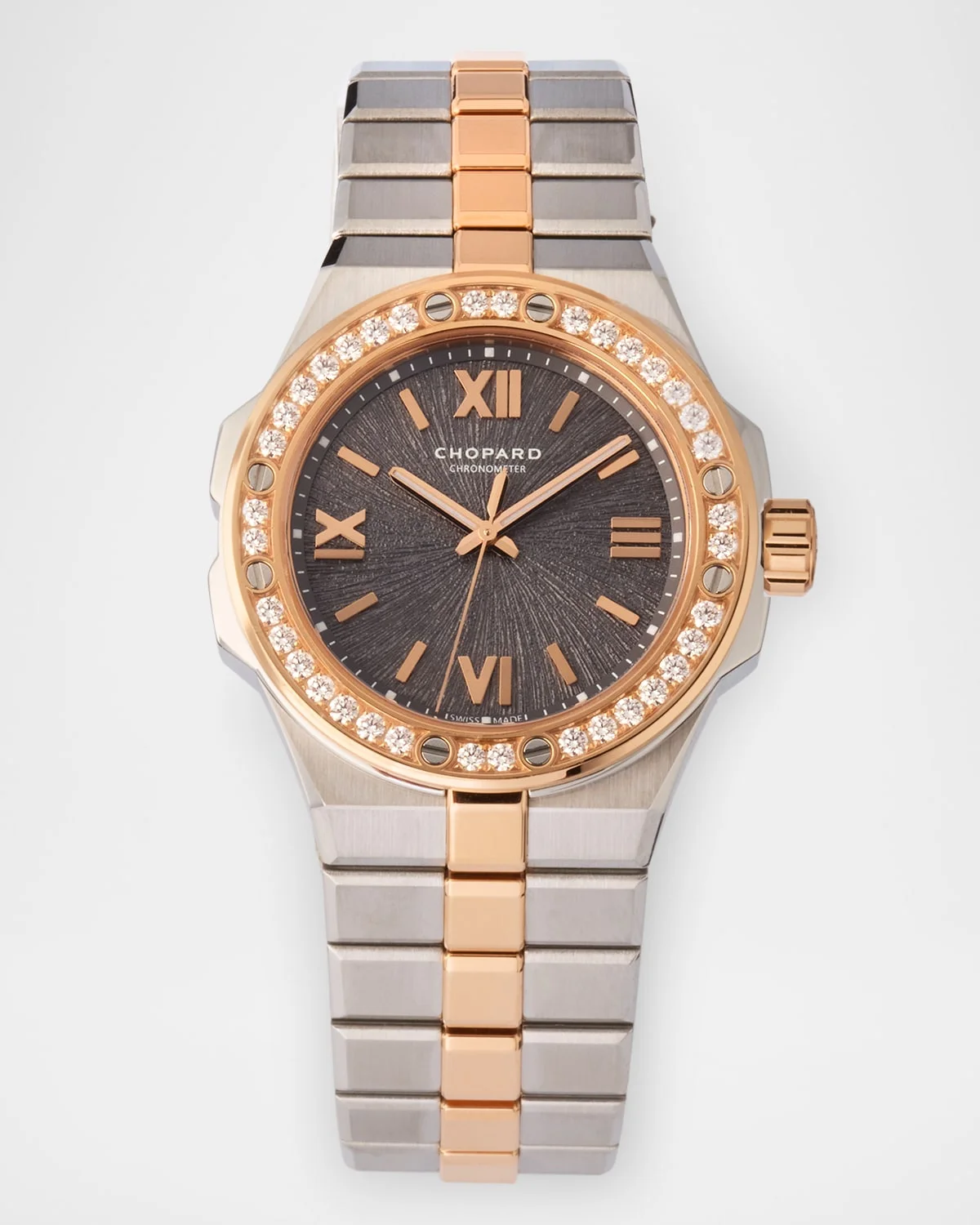 Alpine Eagle 33mm Two-Tone Diamond Bezel Watch - 1