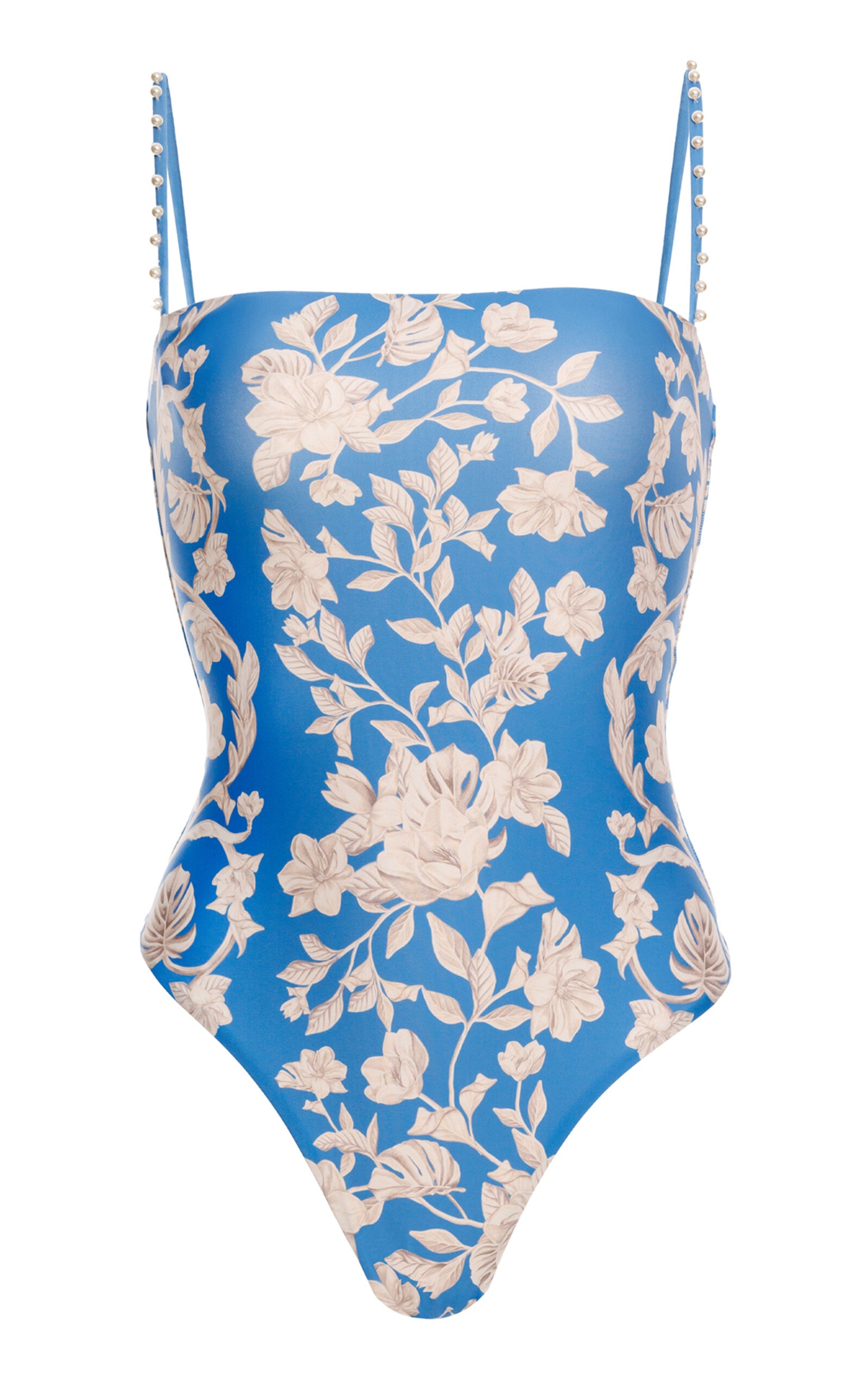 Durazno Printed One-Piece Bathing Suit blue - 1