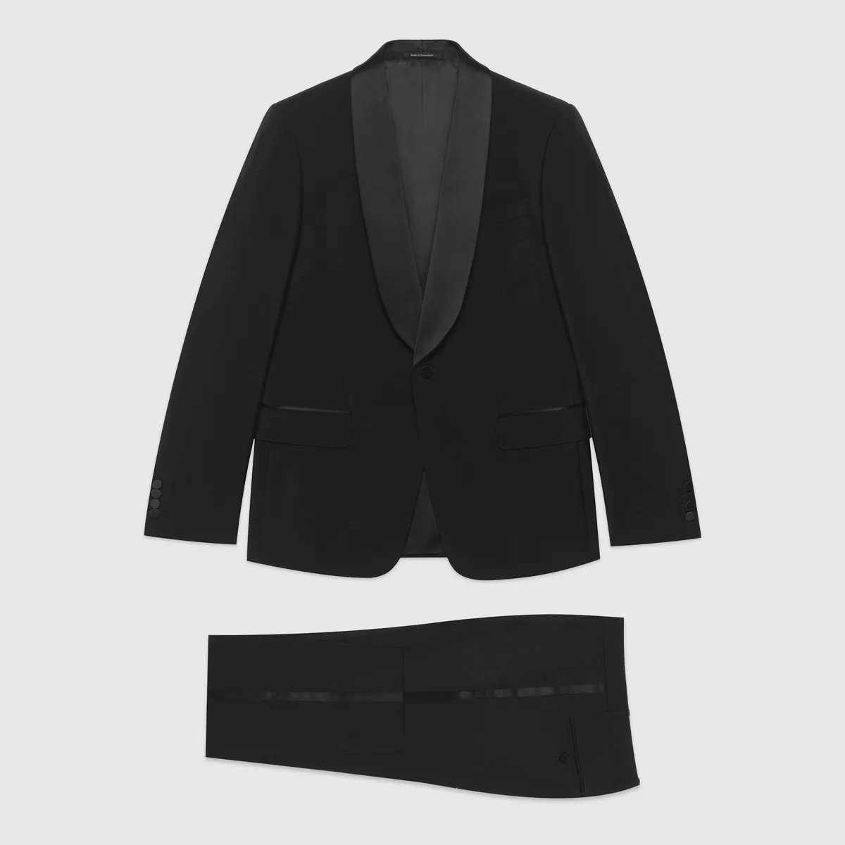 Slim fit wool suit - 1