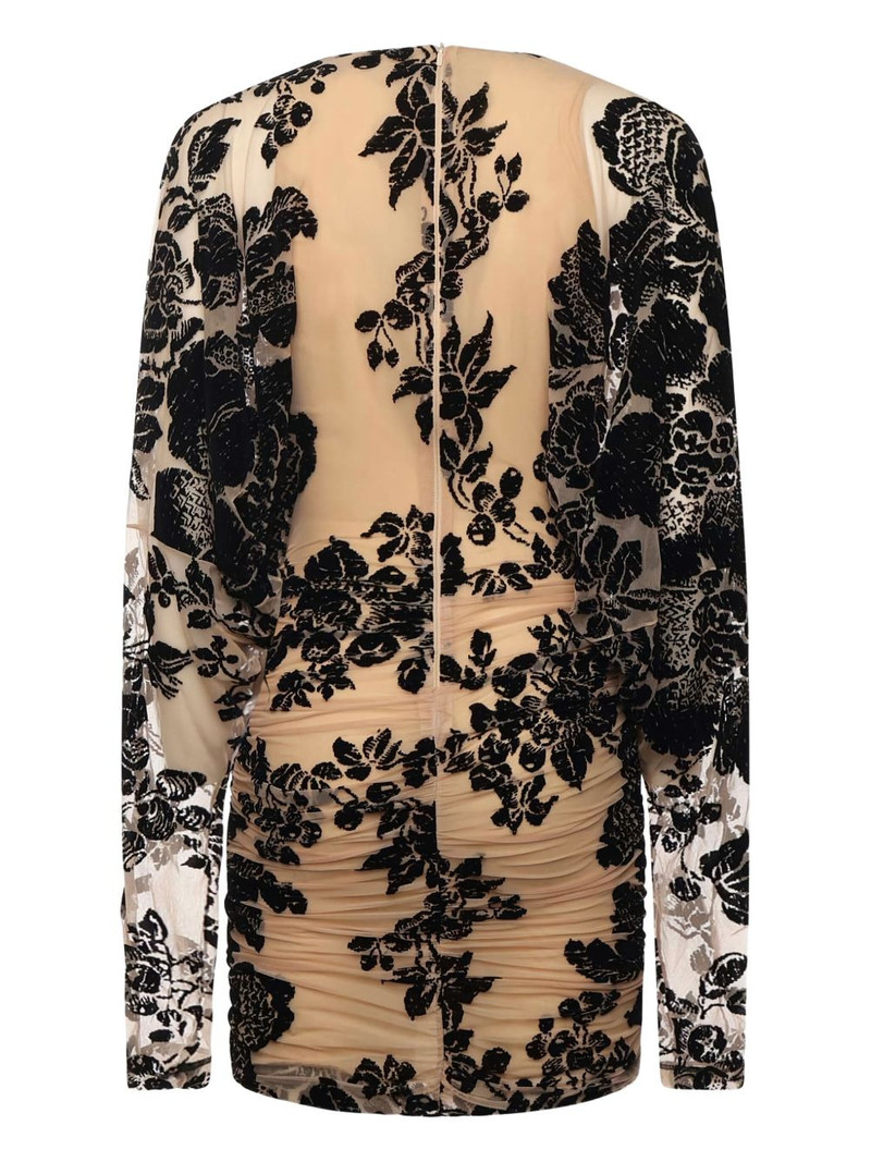 PINKO floral-pattern mini dress outlook