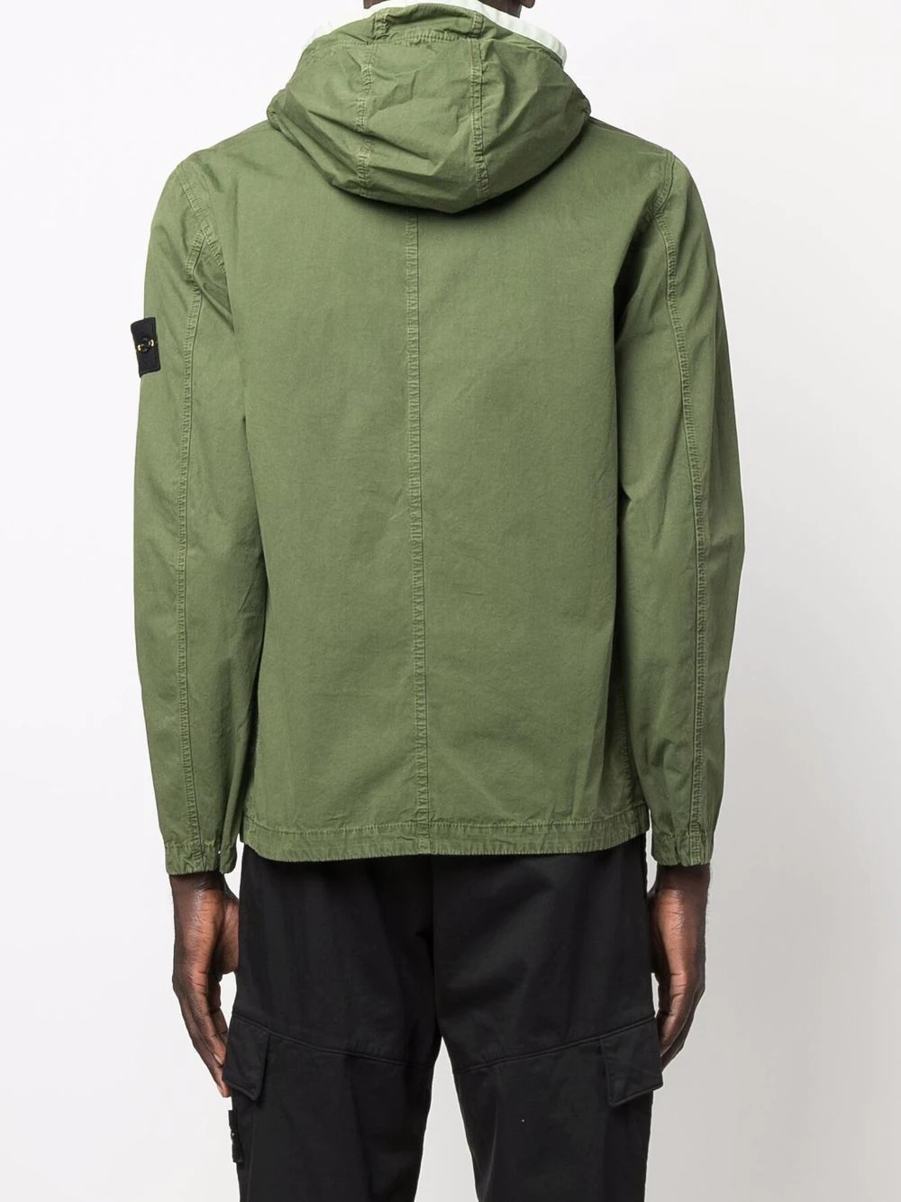 Compass-badge hooded jacket - 4