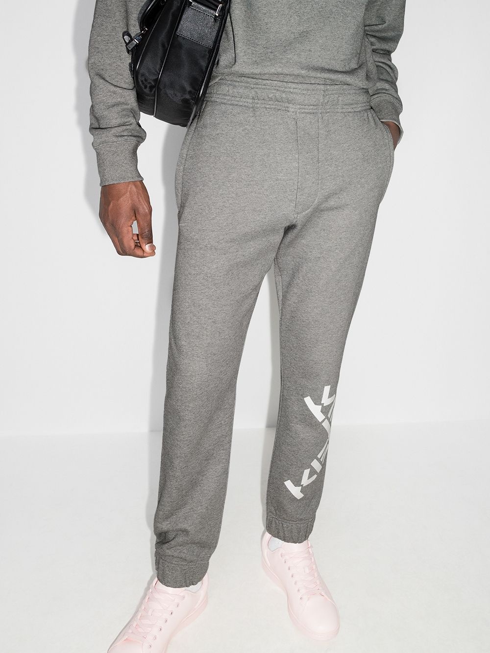 logo-print straight-leg track pants - 2