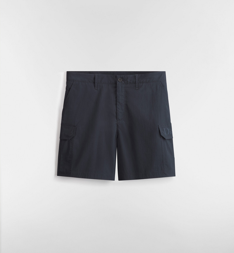 Cargo Shorts with Dior Embroidery 1