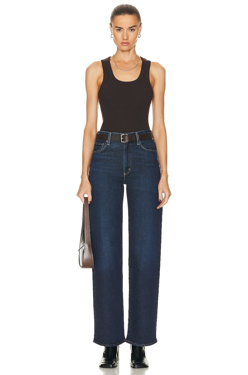 AGOLDE Harper Mid Rise Wide Straight outlook