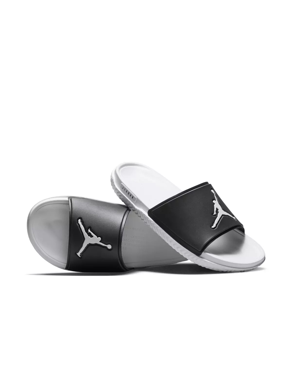 Jumpman "Black/White/White" Men's Slide - 3