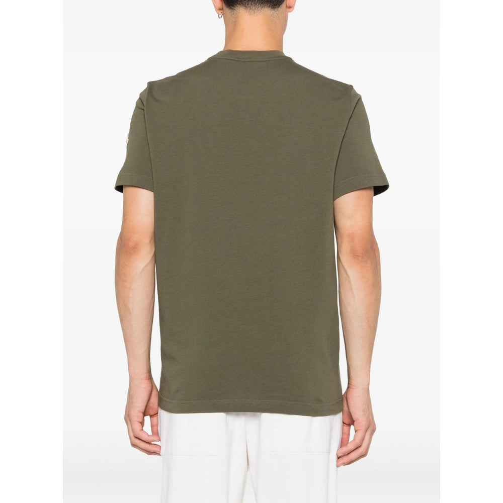 Moncler Green T-Shirts & Vests - T-Shirts Men - 3