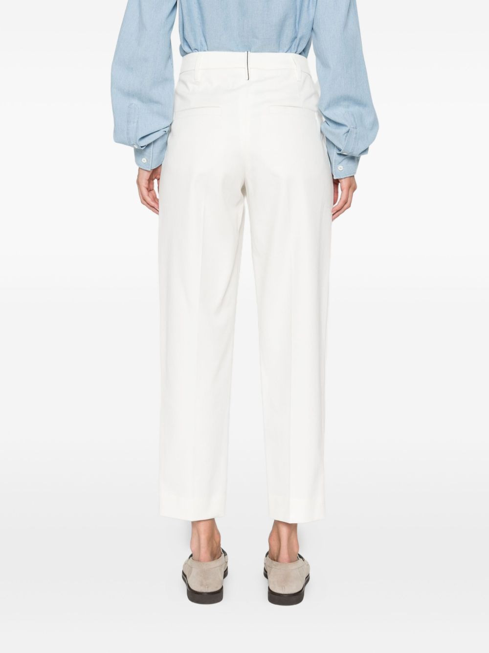 pleated trousers - 4