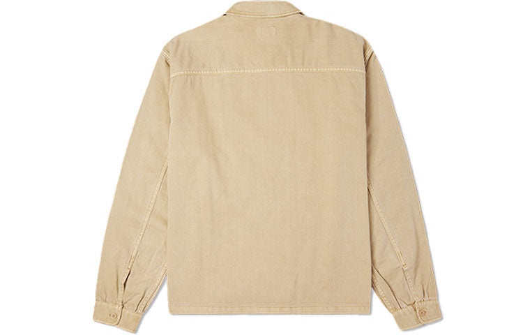 Converse Washed Canvas Full Zip Work Shirt 'Nomad Khaki' 10022303-A01 - 2