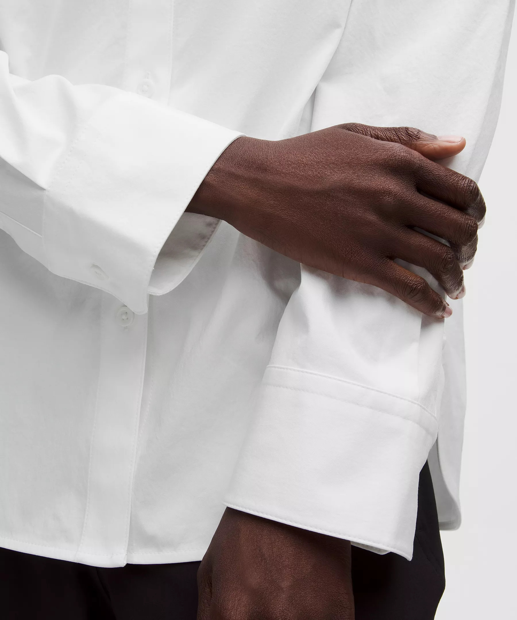 Woven Relaxed-Fit Button-Up Shirt - 6
