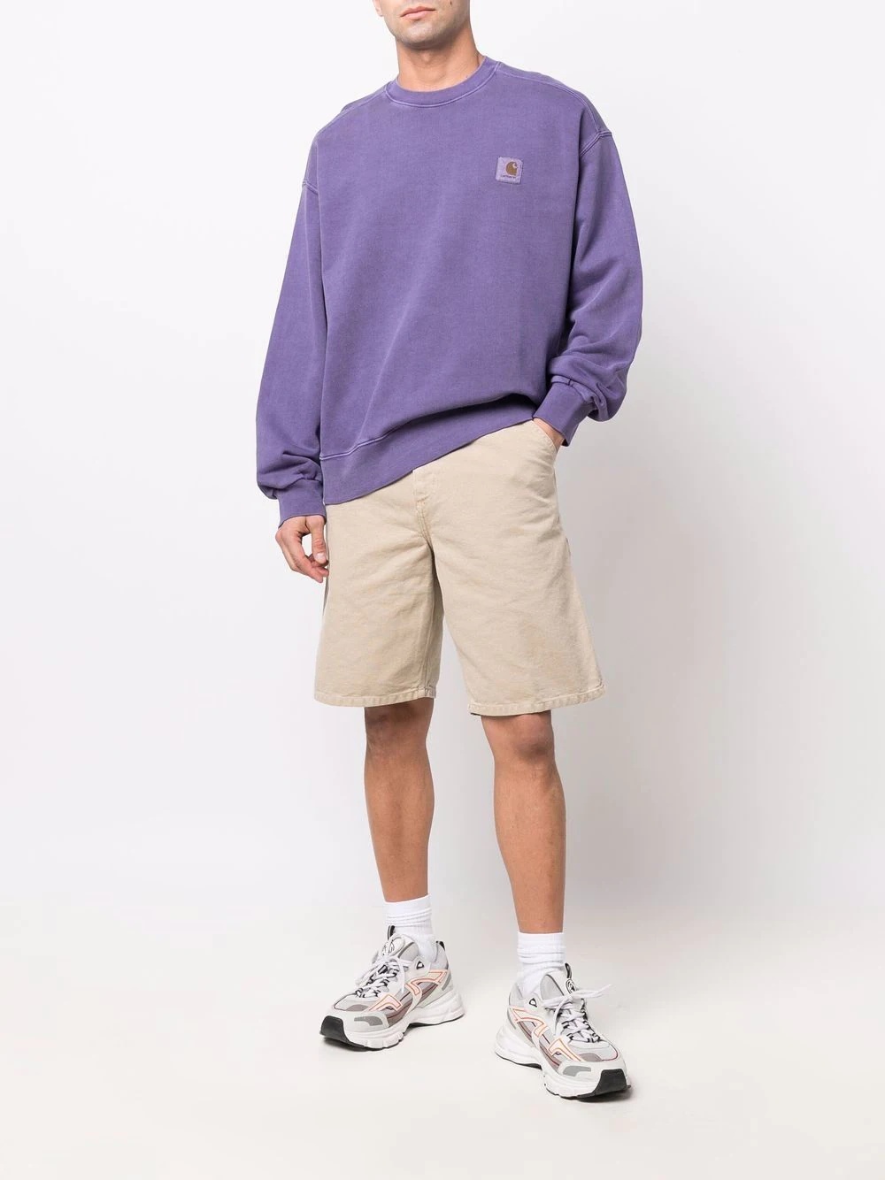 Nelson logo-patch sweatshirt - 2