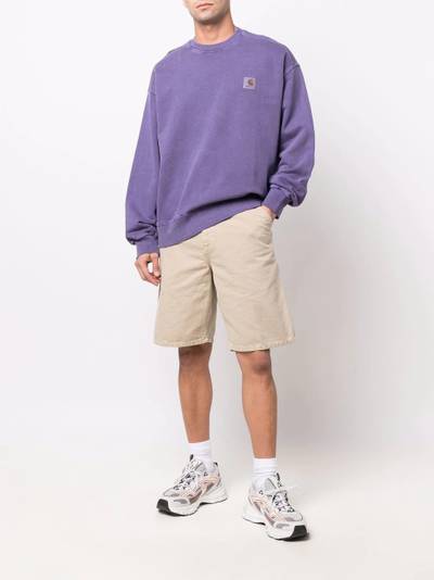 Carhartt Nelson logo-patch sweatshirt outlook