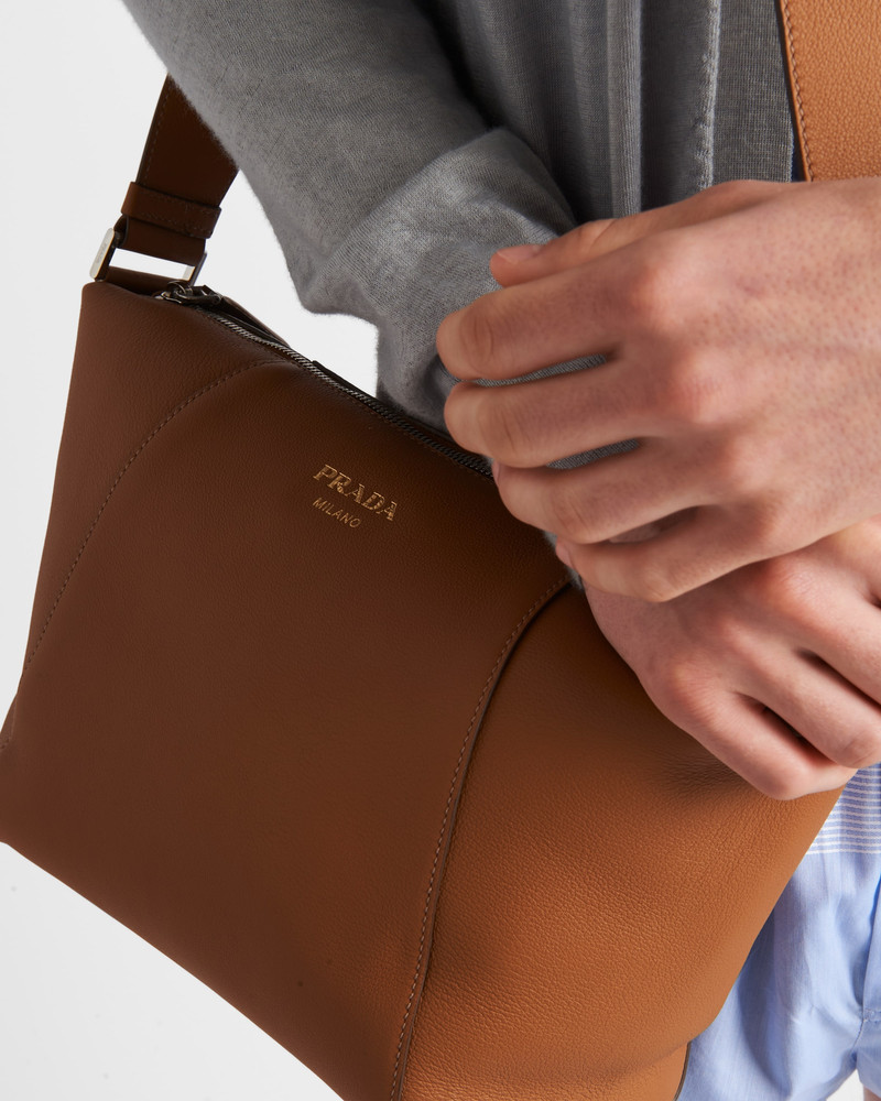 Leather shoulder bag 7