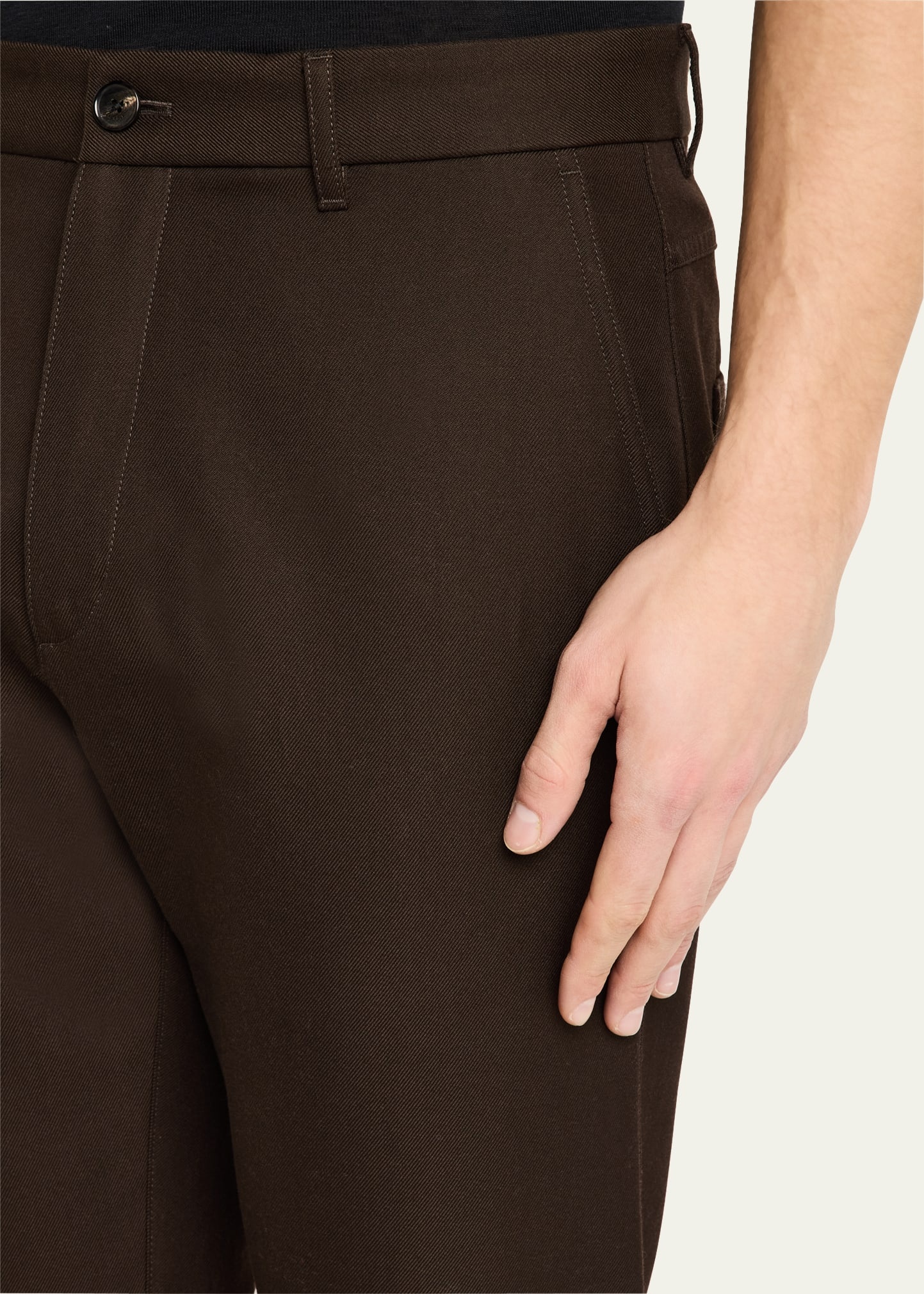 Men's Harper Flat-Front Trousers - 5