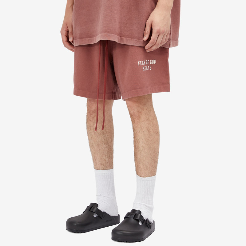 ESSENTIALS Fear of God ESSENTIALS Heavy Jersey Soccer Short outlook
