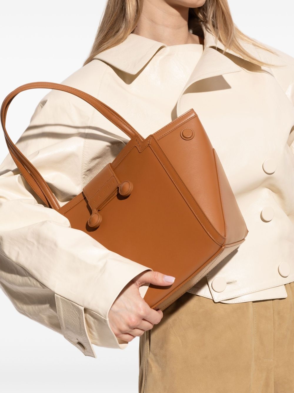 leather shoulder bag - 2