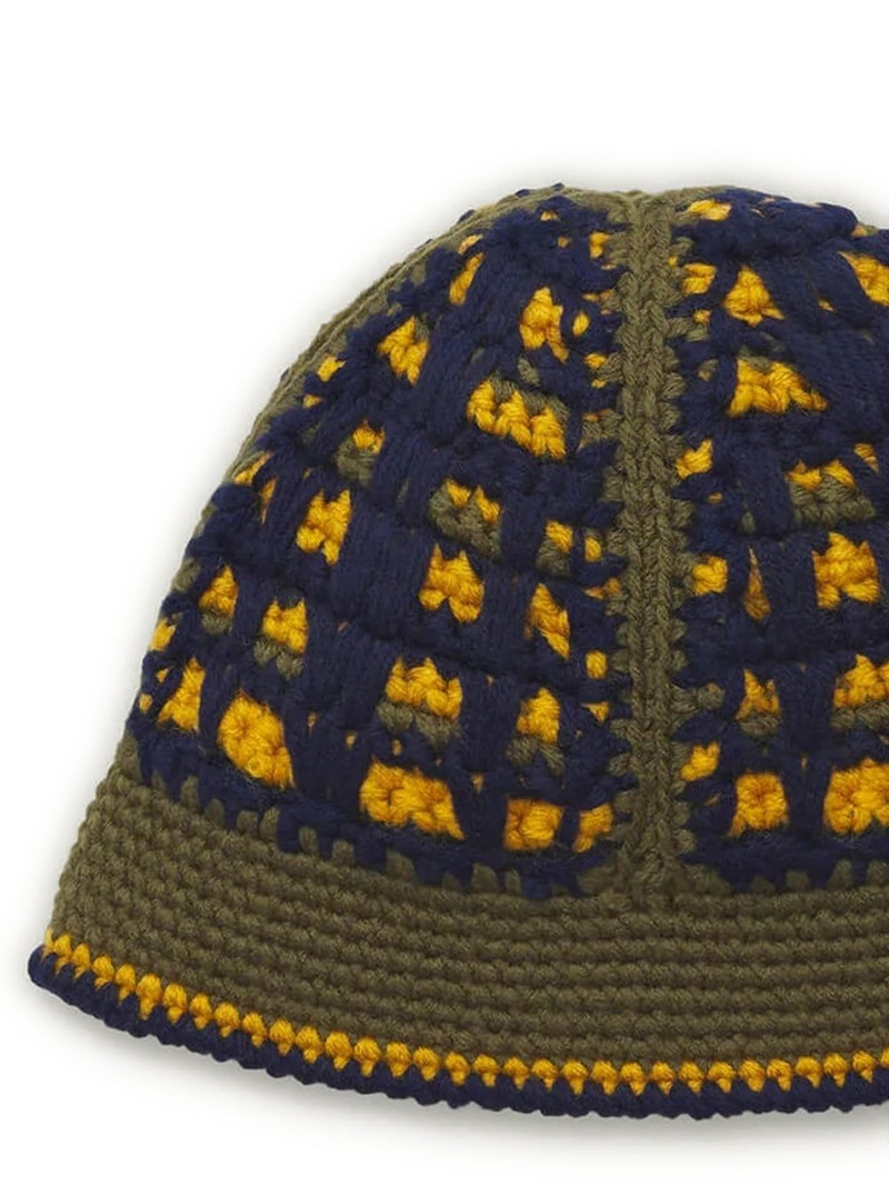 NICHOLAS DALEY crocheted bucket hat outlook