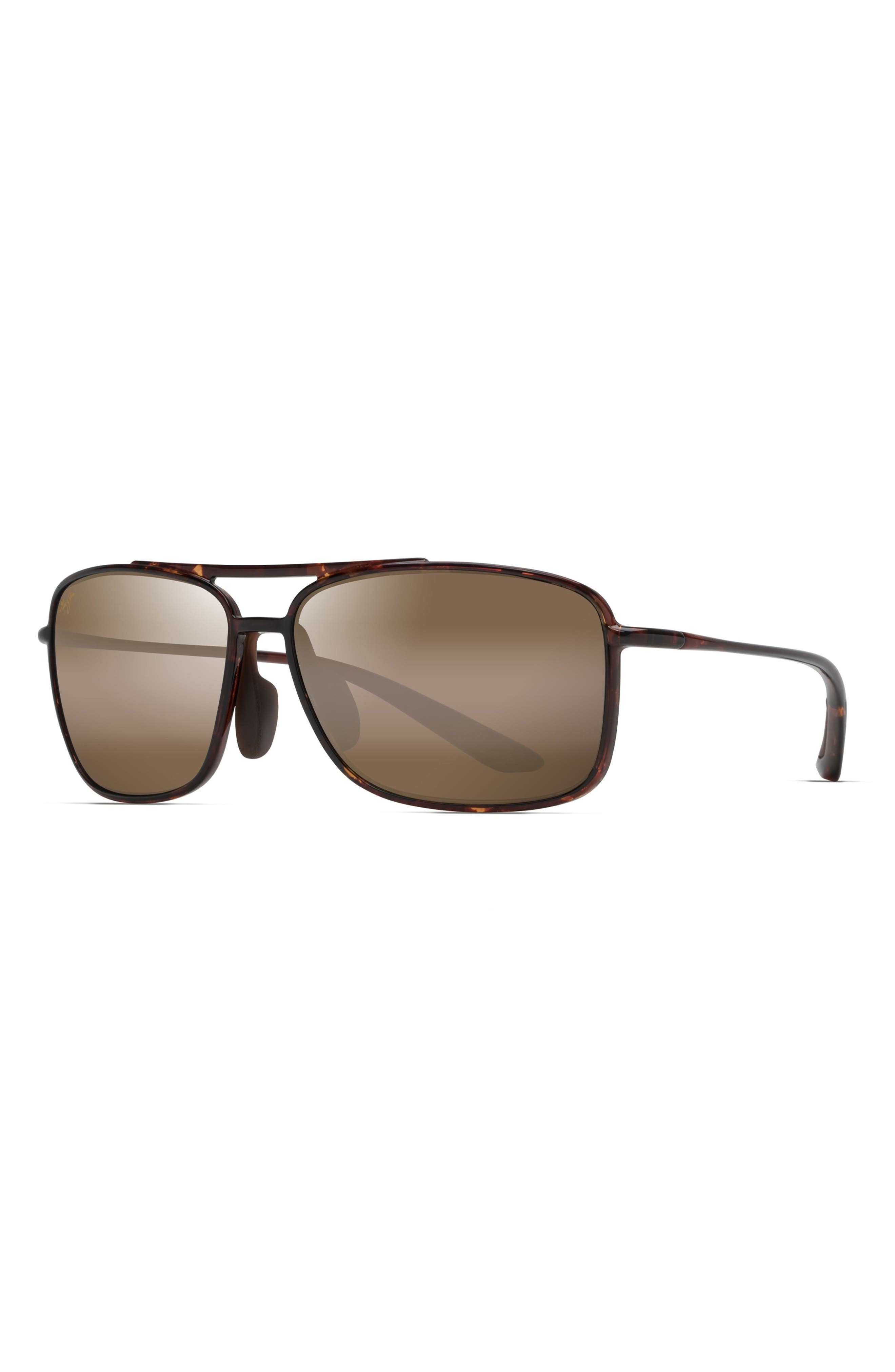 Maui Jim Kaupo Gap 61mm PolarizedPlus2® Aviator Sunglasses in Tortoise at Nordstrom - 2