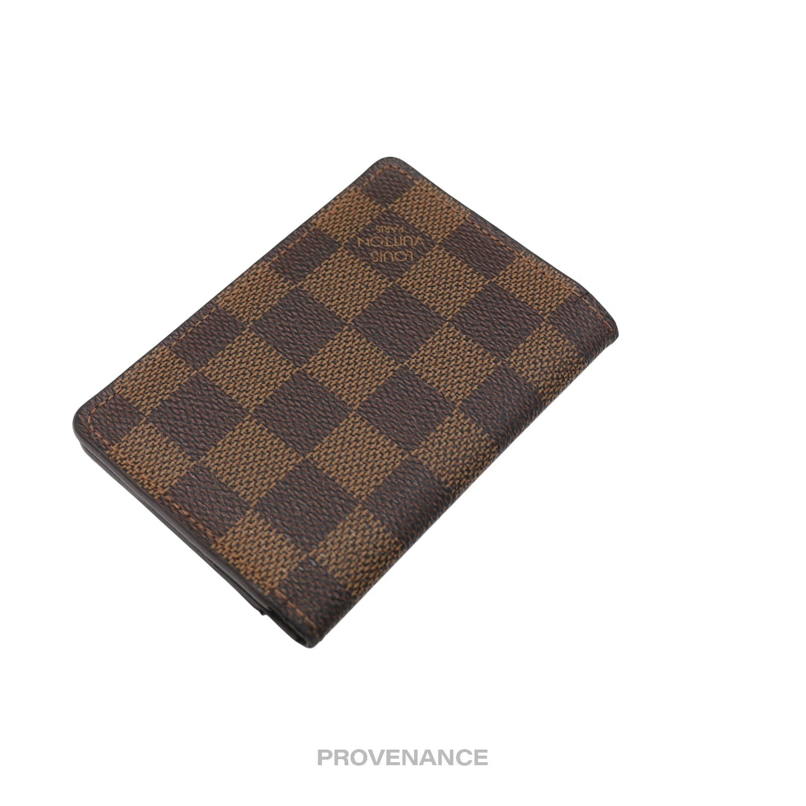 Louis Vuitton Pocket Organizer Card Wallet - Damier Ebene - 5