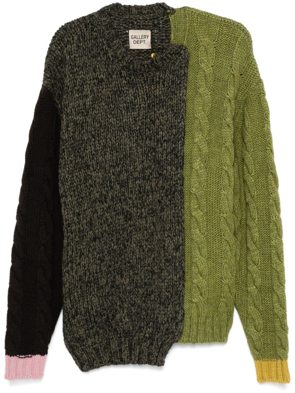 colourblock sweater - 1