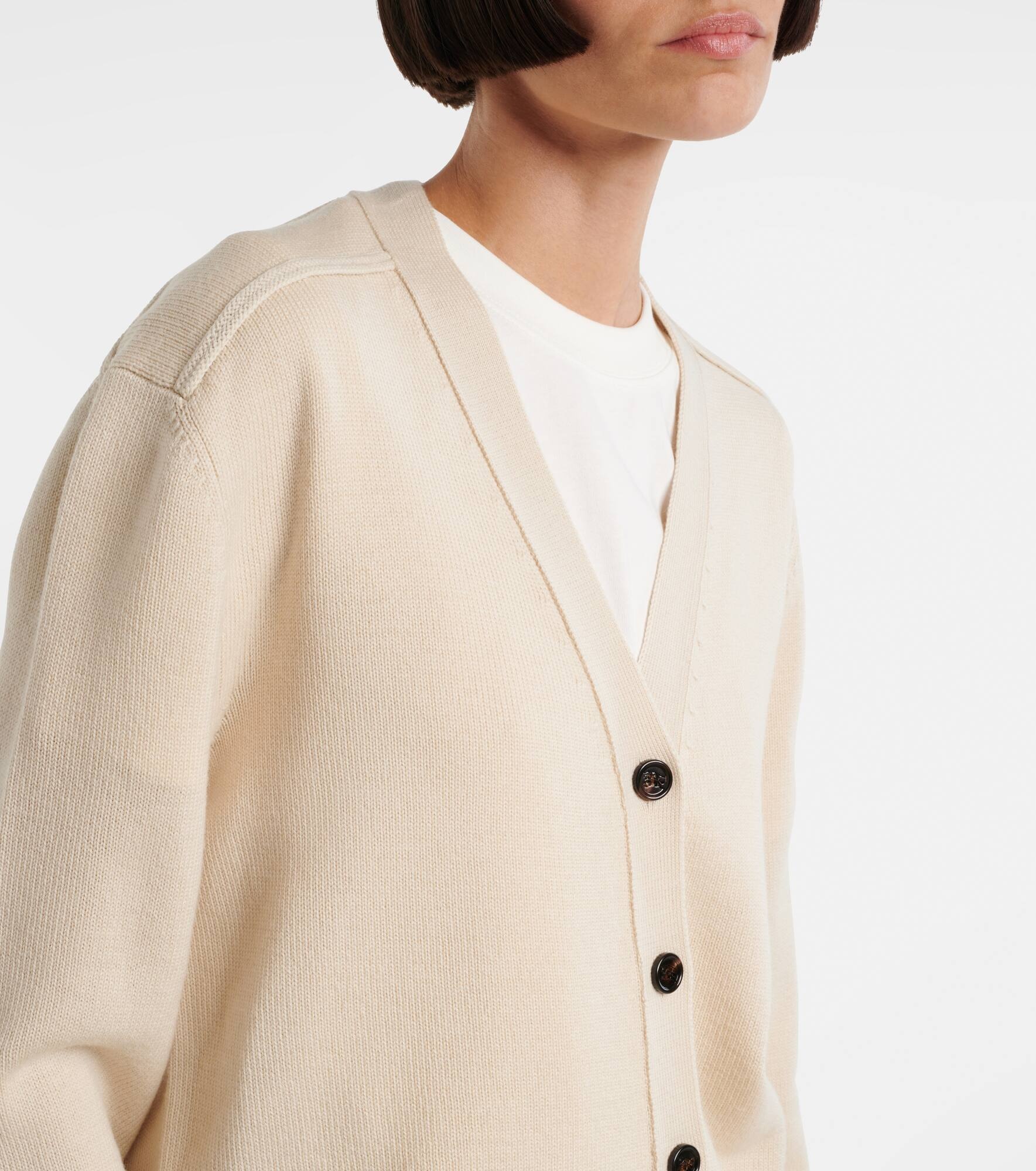Wool cardigan - 4