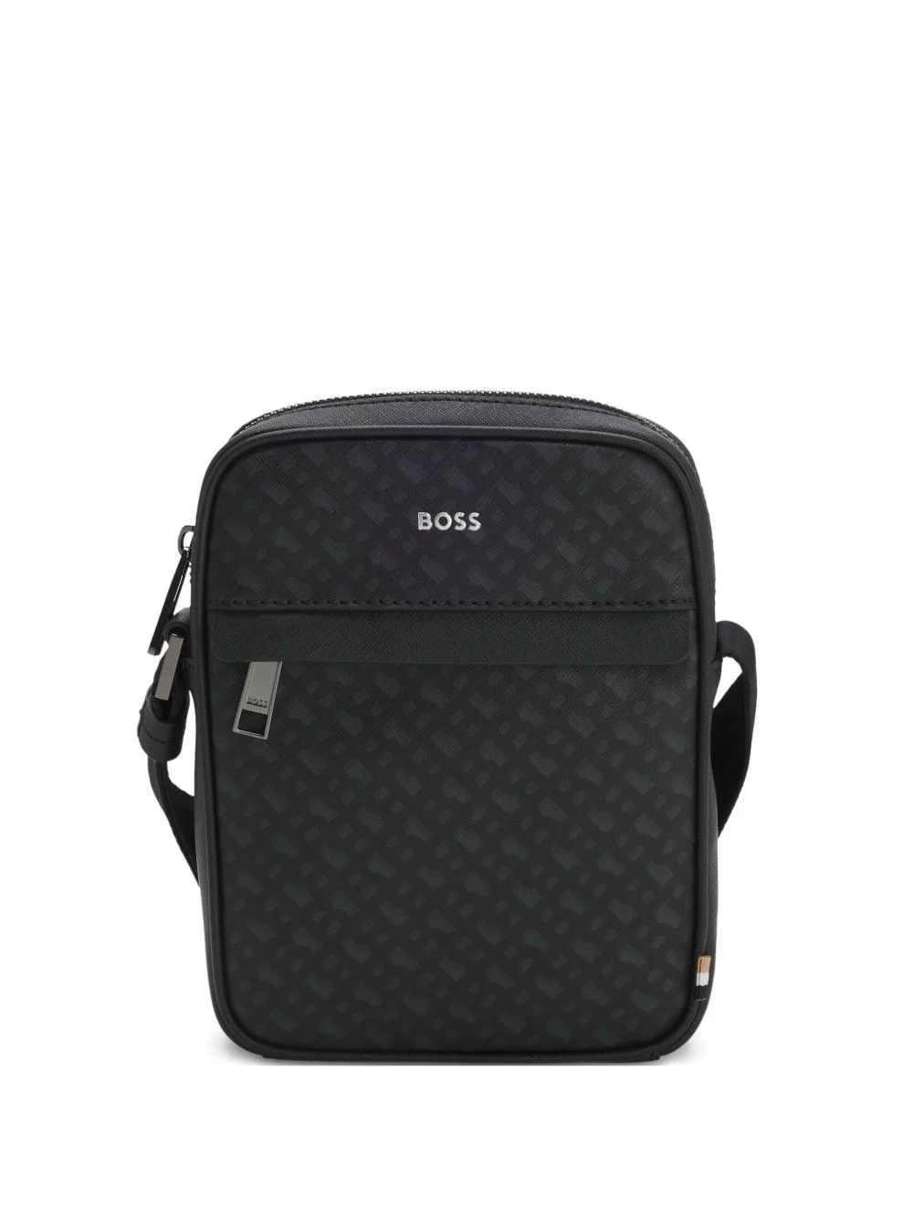 monogram messenger bag - 1