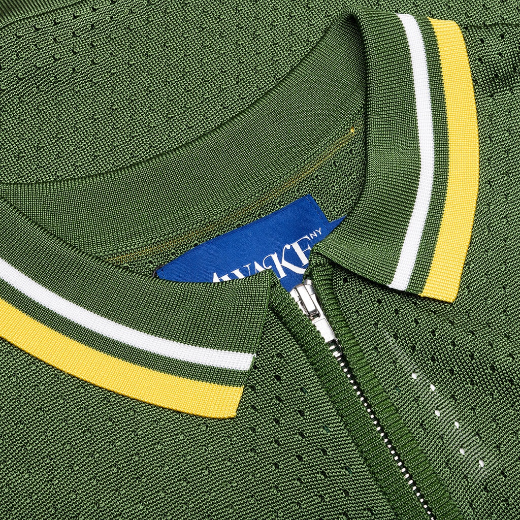 MESH POLO - GREEN - 3