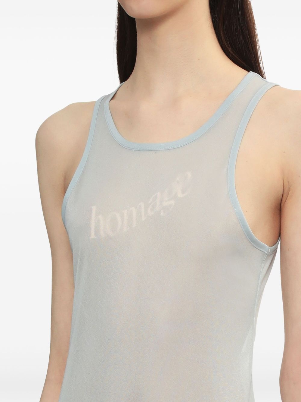 "Homage" printed top - 5