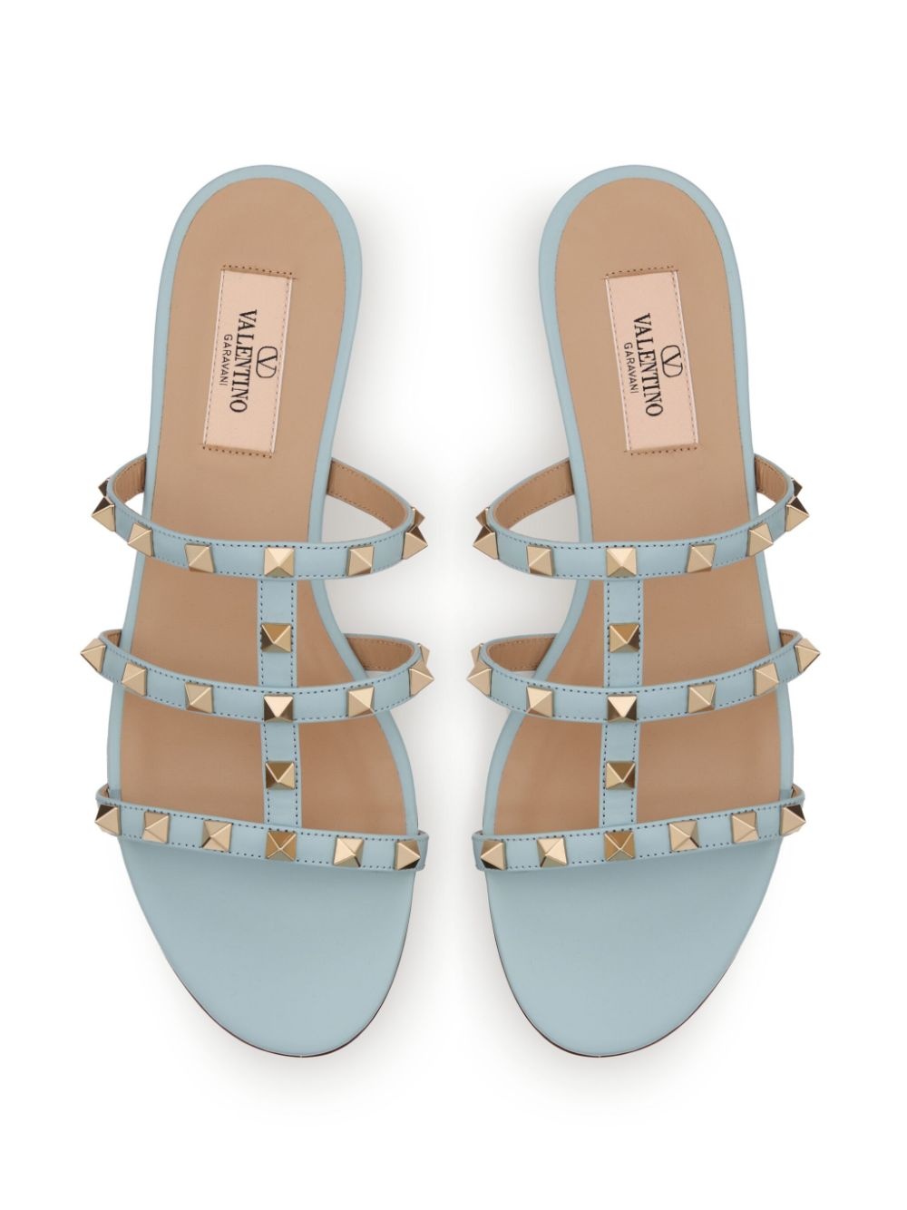 Rockstud flat sandals - 4