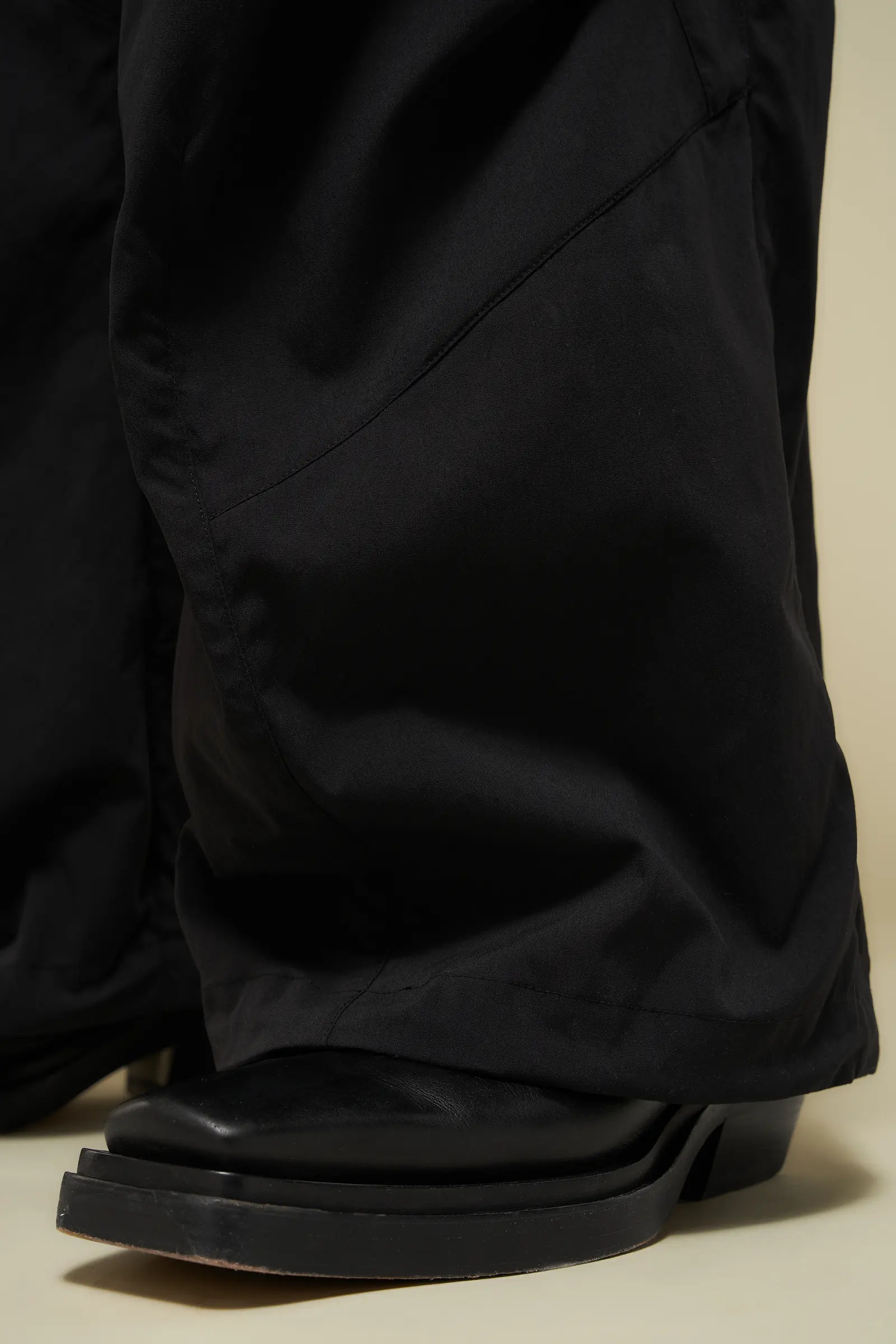 P56B-M Nylon Stretch Web Belt Trouser Black - 10