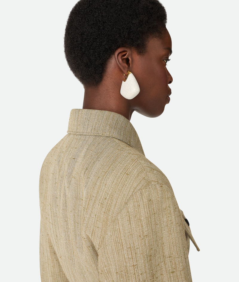 Bottega Veneta Large Fin Earrings outlook
