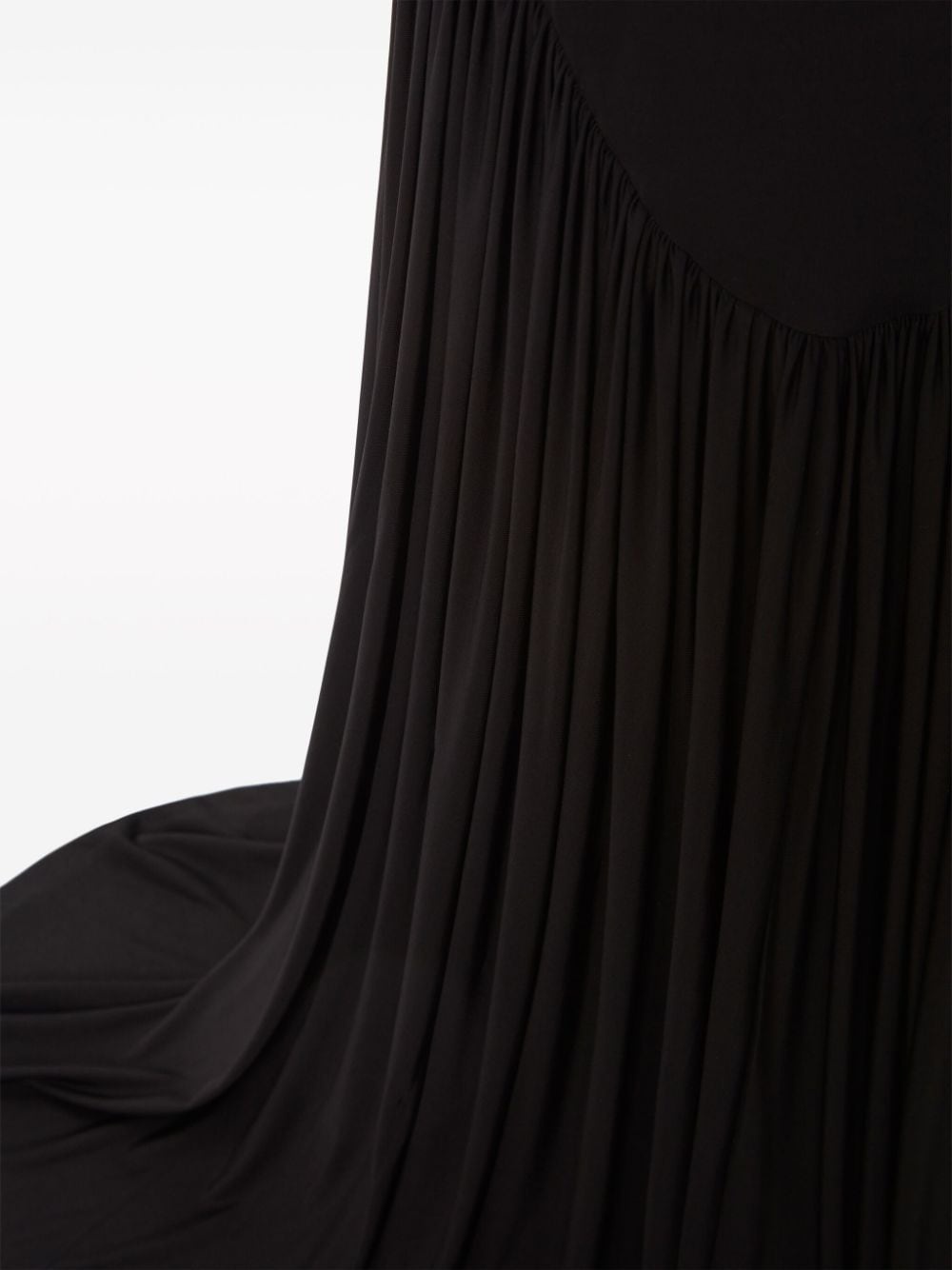 gathered mermaid maxi skirt - 5