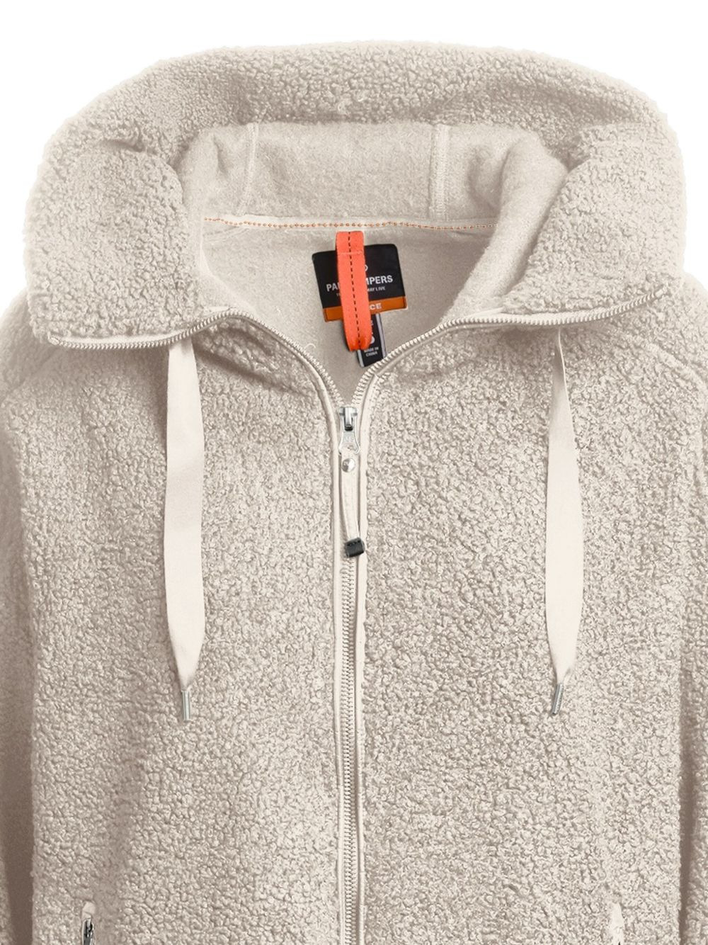 hooded fleece jacket - 3