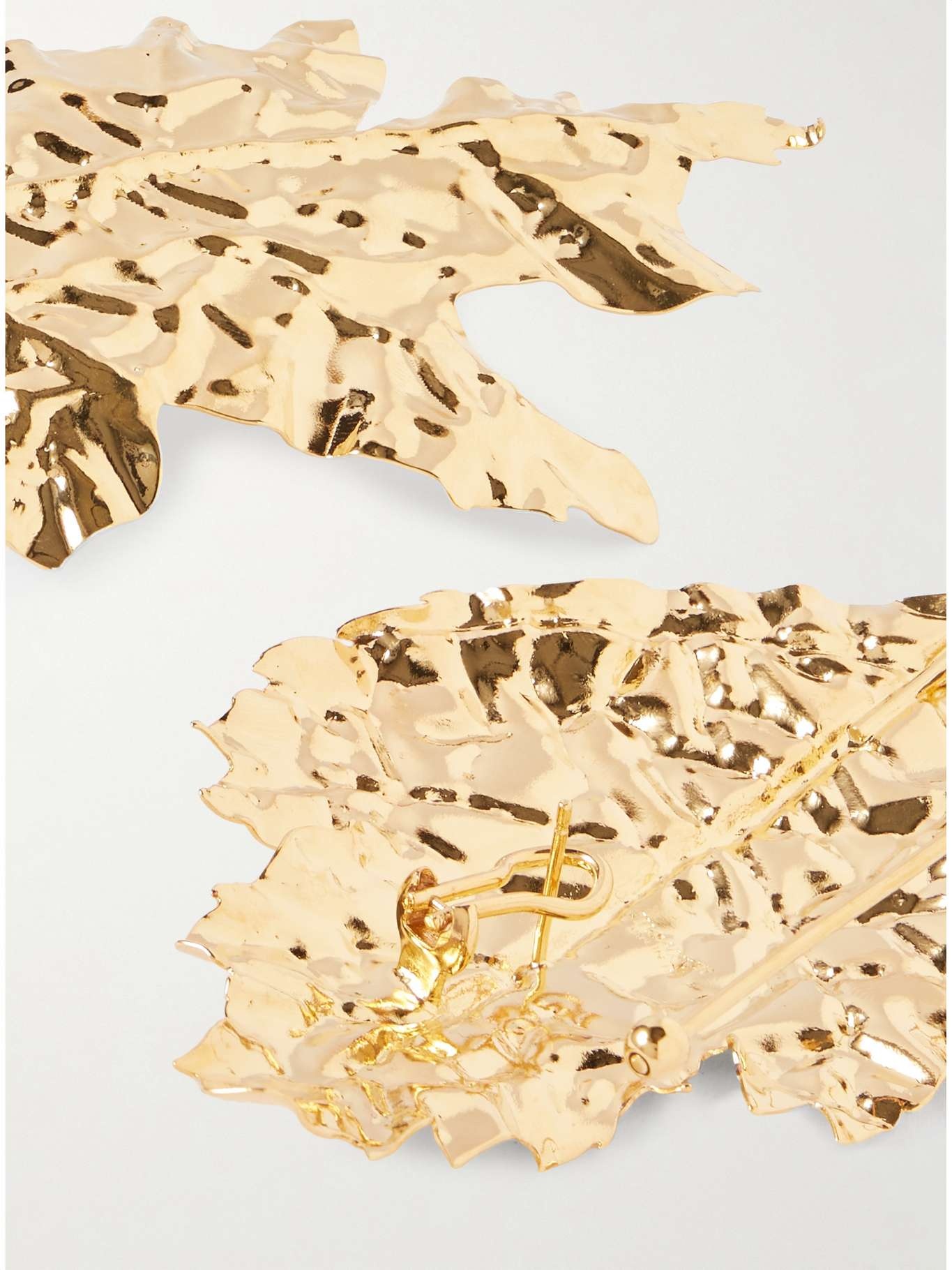 Gold-tone earrings - 3