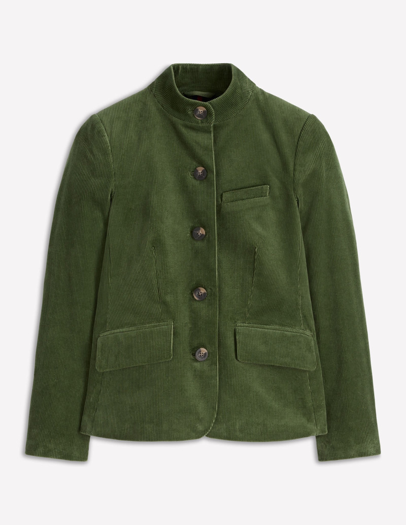 Military Cord Jacket-Fern 1