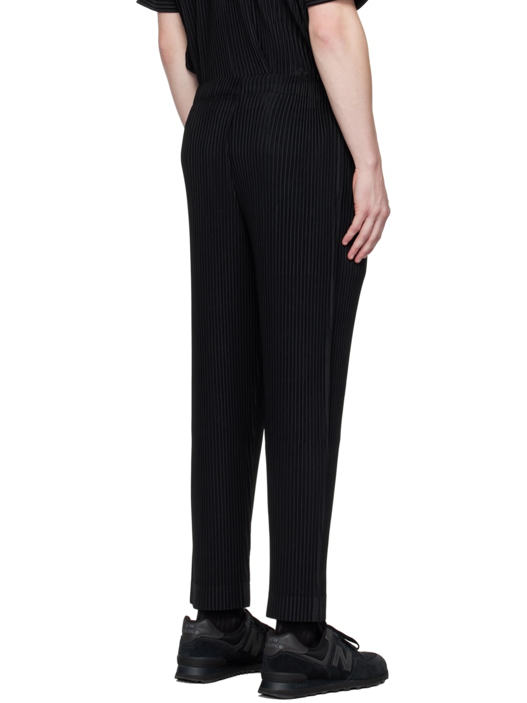 Black Monthly Color September Trousers - 3