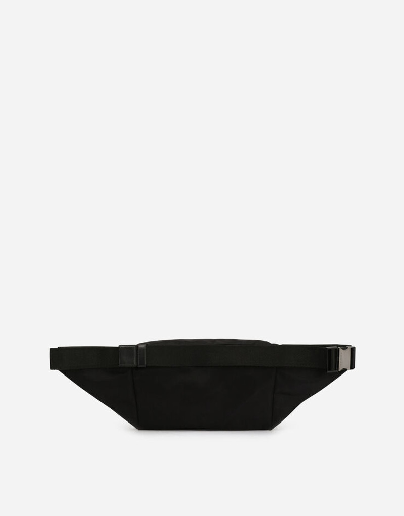 Nylon belt bag with branded plate 3