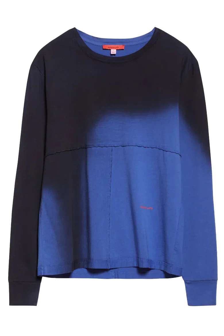 Eckhaus Latta Lapped Long Sleeve Shadow - 1