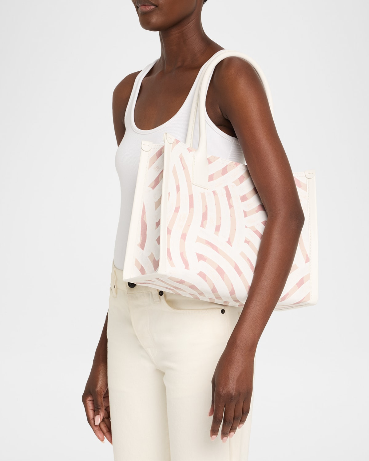 Nastroloubi Toile Enduit Gaagal Small Tote Bag in Canvas - 7