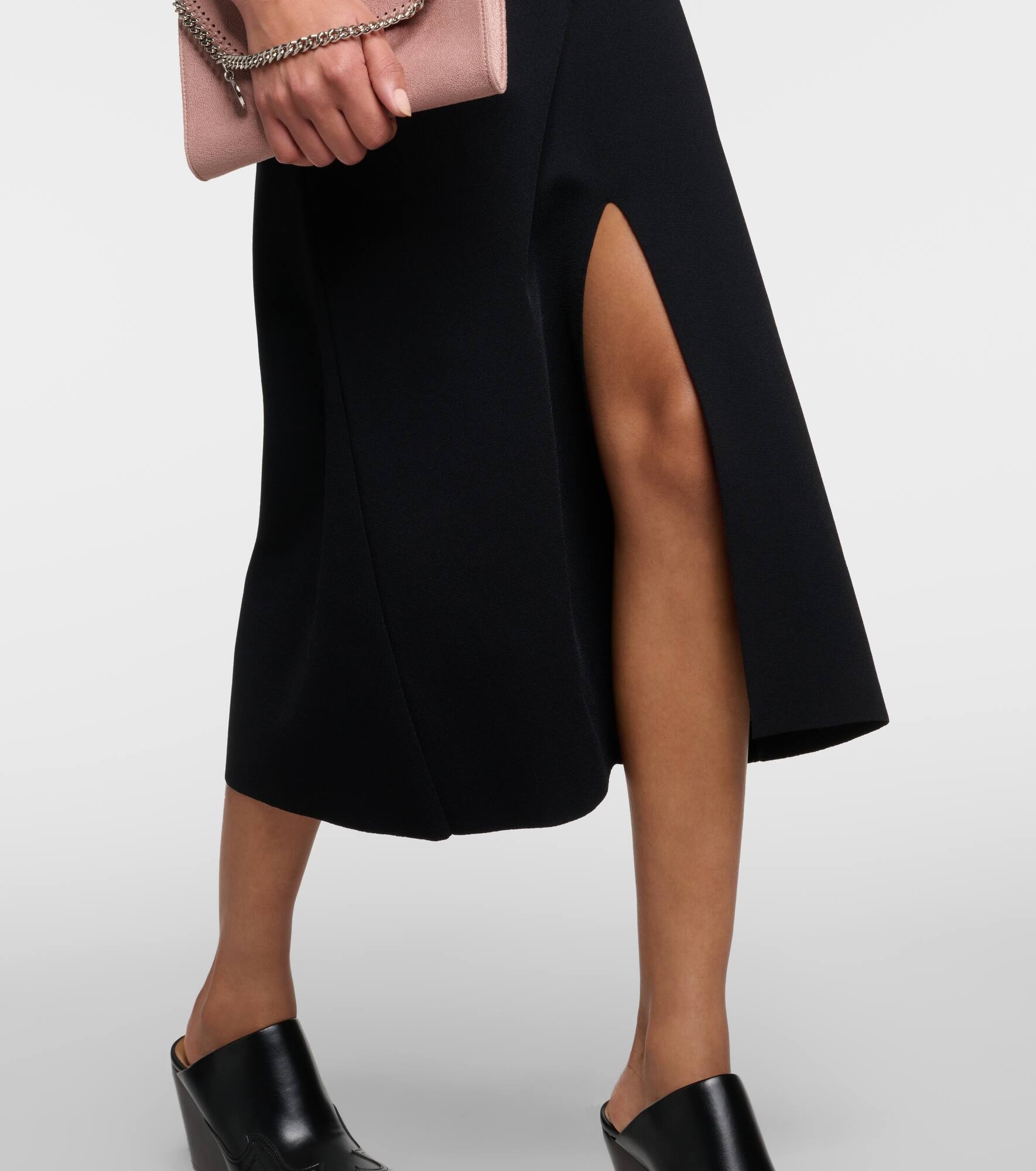 Ruffled midi dress - 5