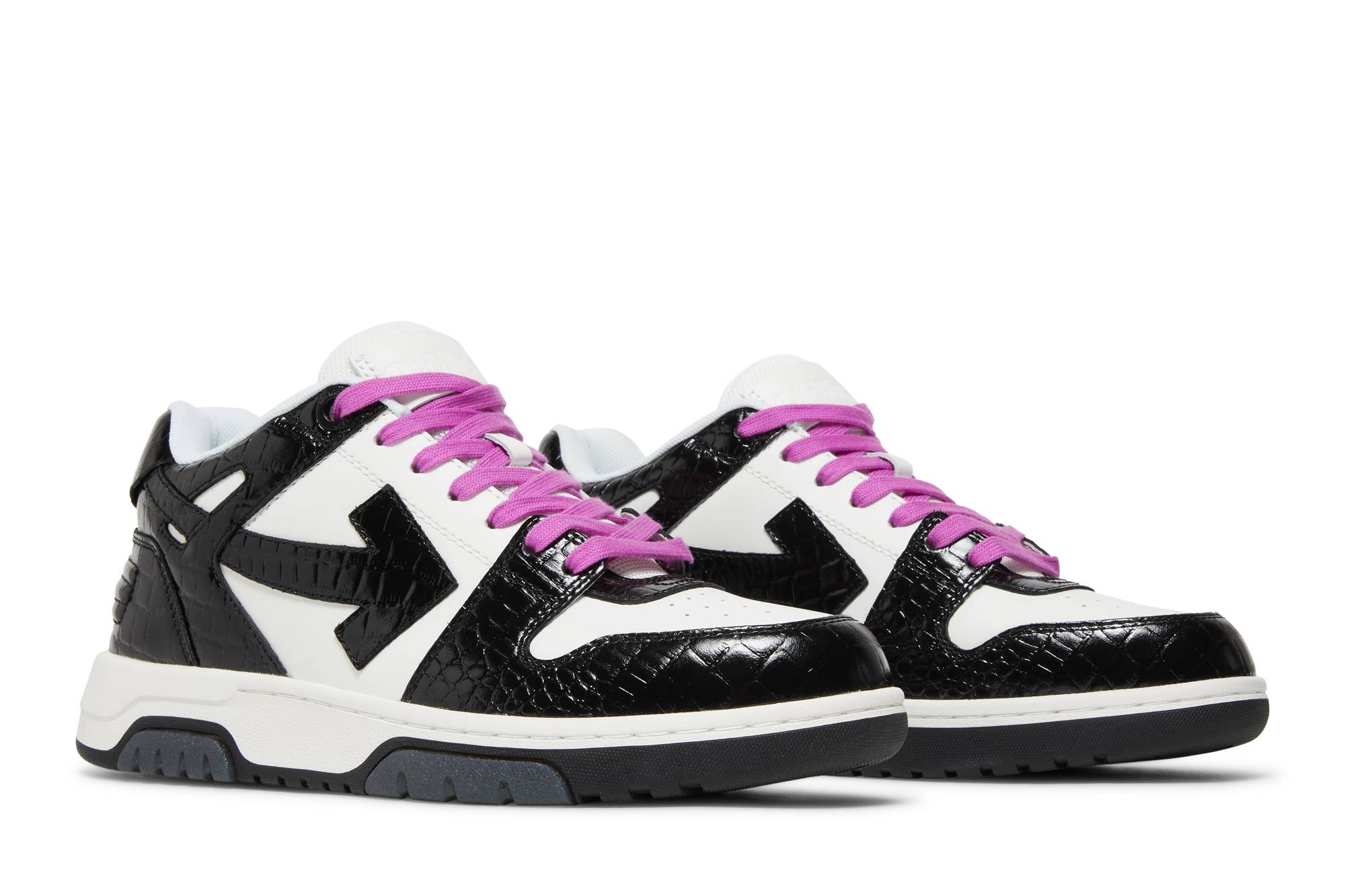 Off-White Wmns Out of Office 'Black Deep Pink' - 8