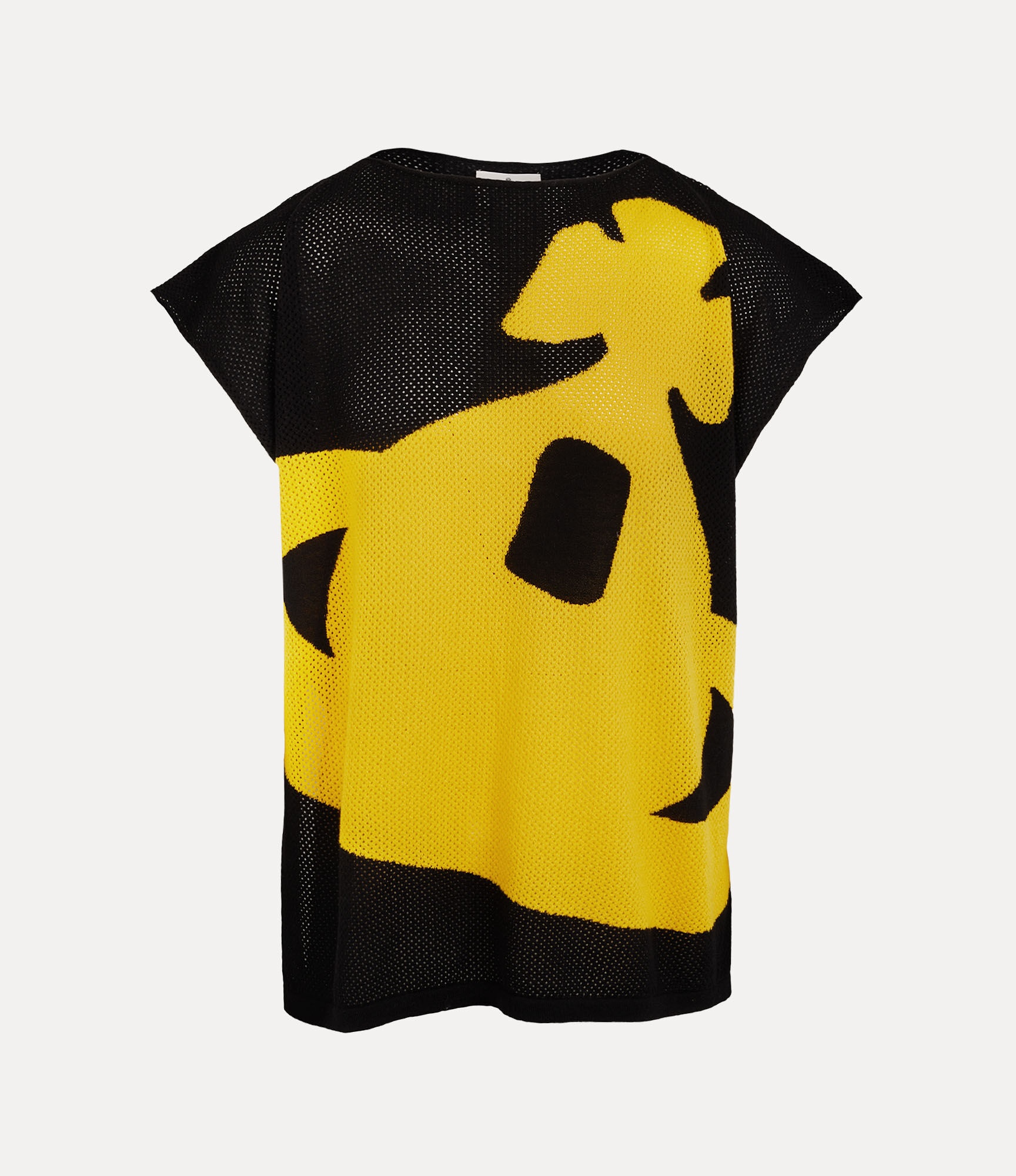 INTARSIA PIXEL ORB BEACH TOP - 1