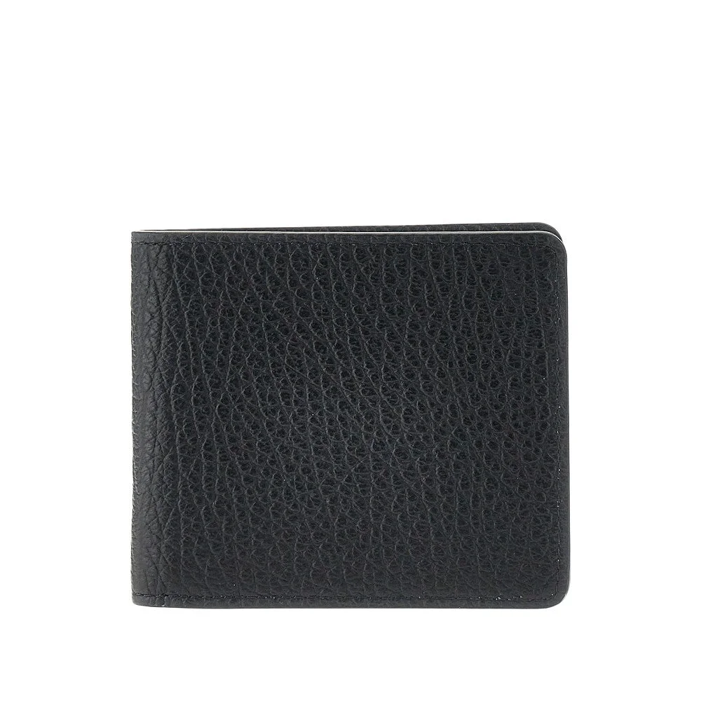 GRAINED LEATHER BI-FOLD WALLET - 1
